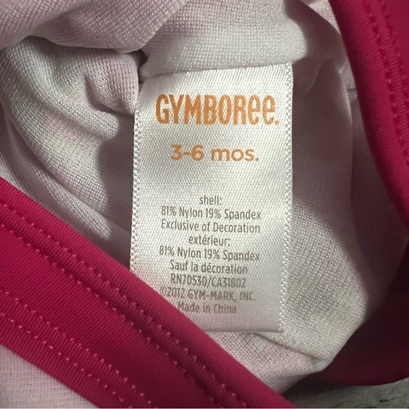 Size 3-6 Months Gymboree Surf Adventure Pink Koala Bear Swimsuit Swim Suit - Picture 7 of 8